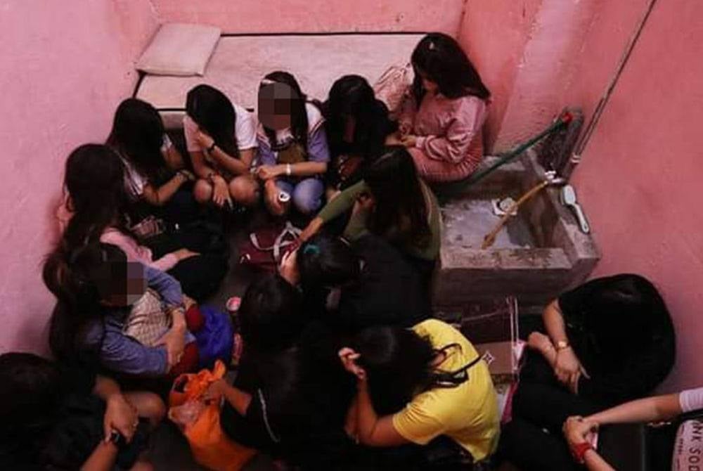 DBKL also detained several individuals suspected to be sex workers. - DBKL Photo