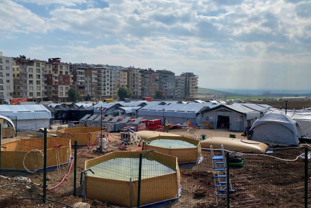 It has been 10 days since Belgium medical team built a disaster field hospital - pic by Sinar Harian reporter
