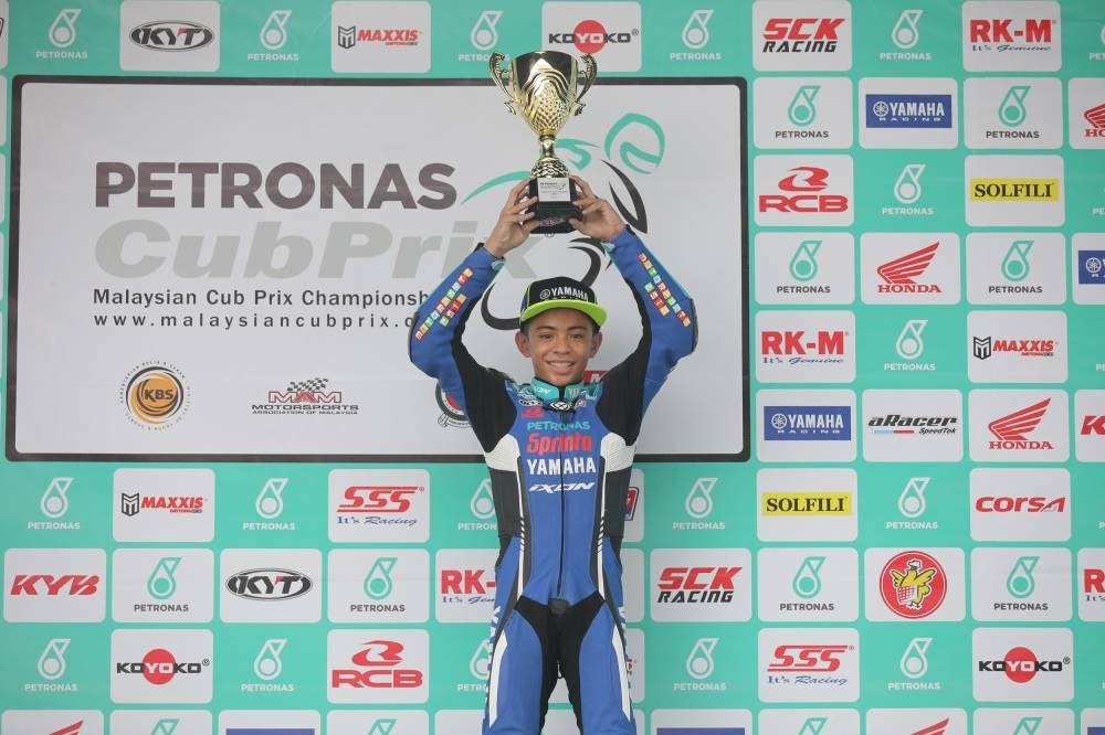 ​​​​​​​ Having won the one-make Yamaha Petronas Super Series last season Md Adie Putra Sukarno will be one to look out for the the CP125 class this season.