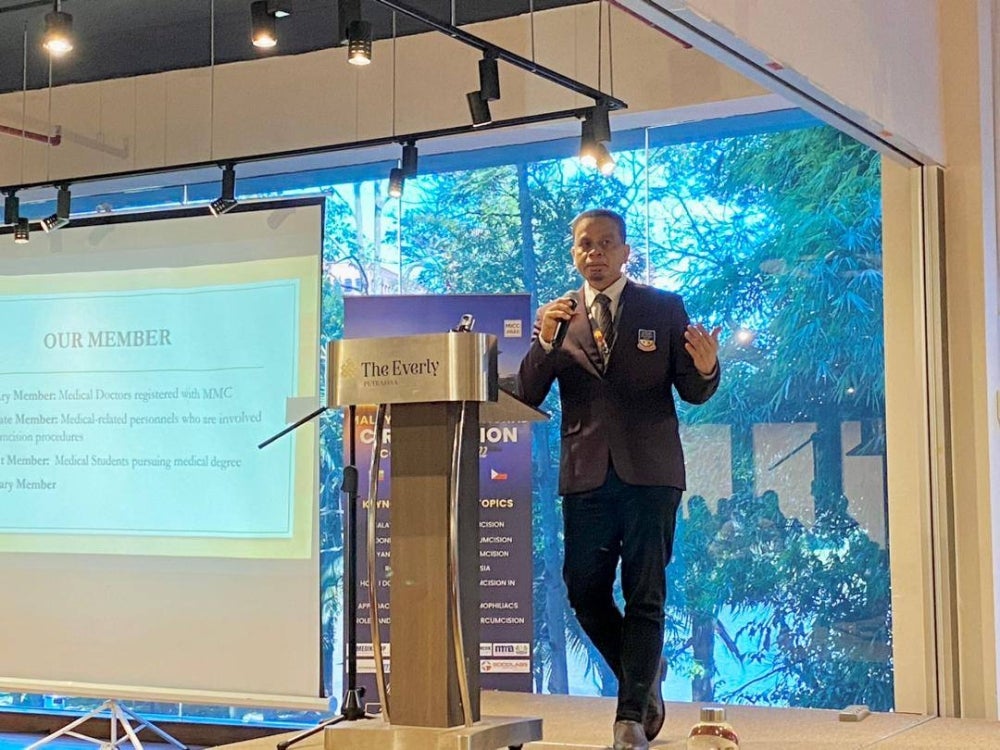 The Malaysian Doctor of Circumcision Society (MADOCS) president Dr Abdul Rashid Masrom.
Pic by Nurul Atikah Sarji 