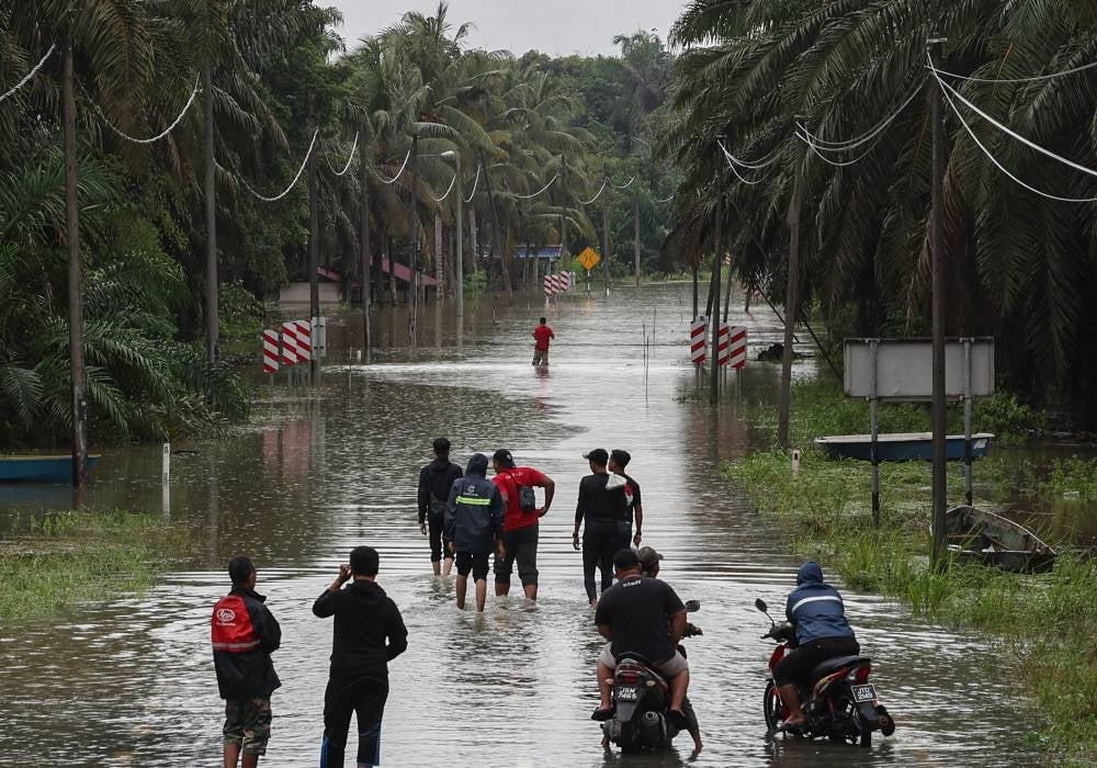 Johor floods - FILE PIC