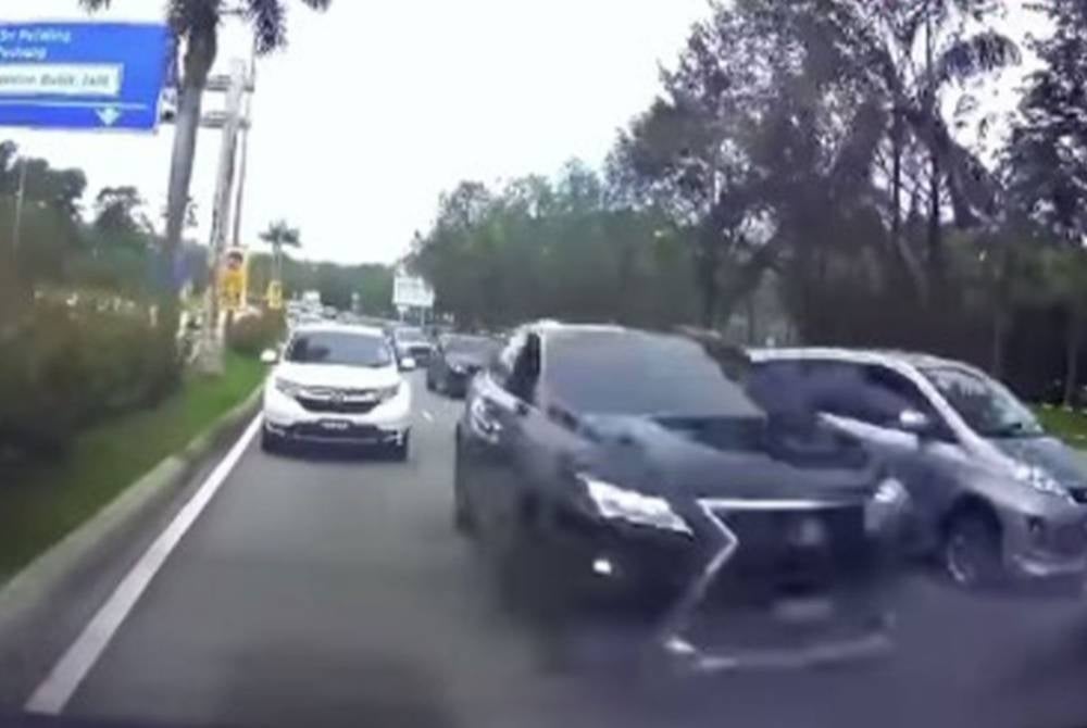 Snapshot of the recording of the incident. - FILE PIX