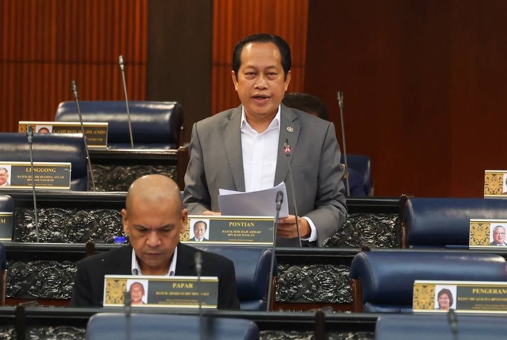 Deputy Finance Minister I Datuk Seri Ahmad Maslan - BERNAMA