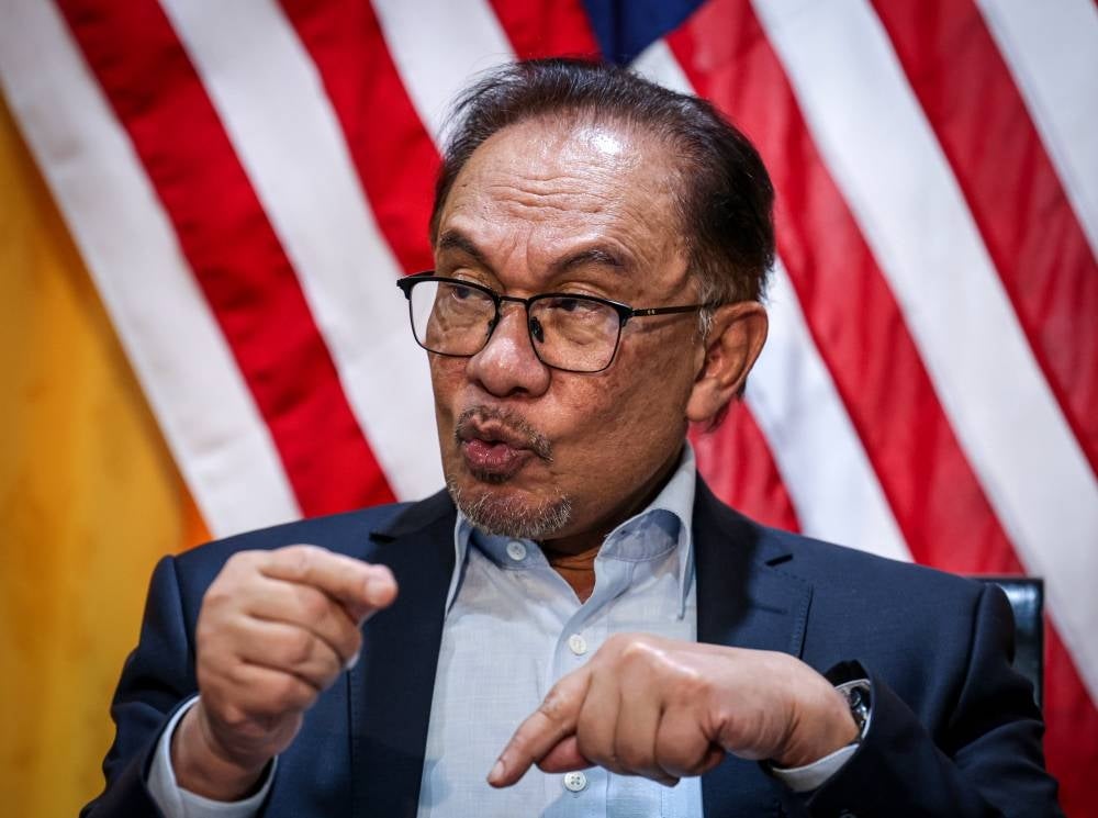 Prime Minister Datuk Seri Anwar Ibrahim will interact with all 106 Malaysian heads of diplomatic missions abroad today, in Putrajaya during an interaction session themed "Diplomacy in a Globalised World from the Lens of Malaysia Madani".- BERNAMA
