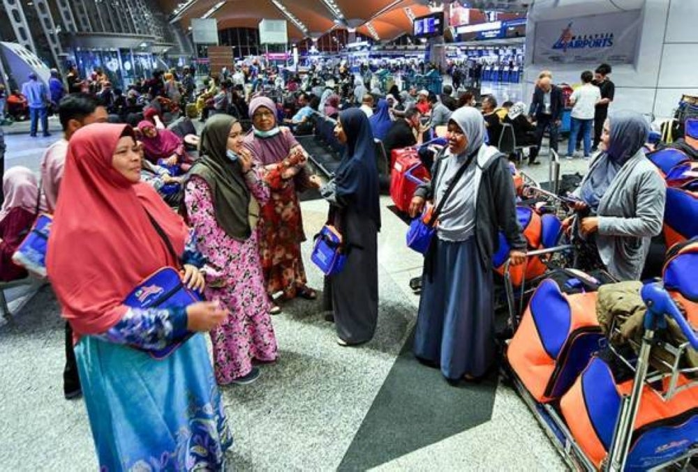 Some of the victims scammed over Umrah packages - file pic