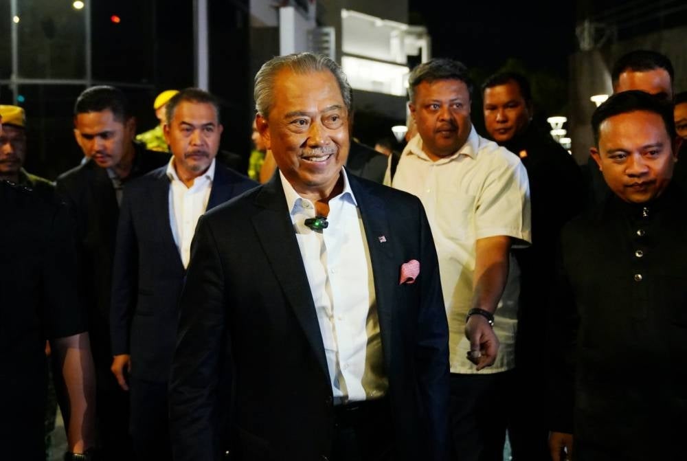 Muhyiddin will face seven charges in the Sessions Court - Photo by Rosli Talib