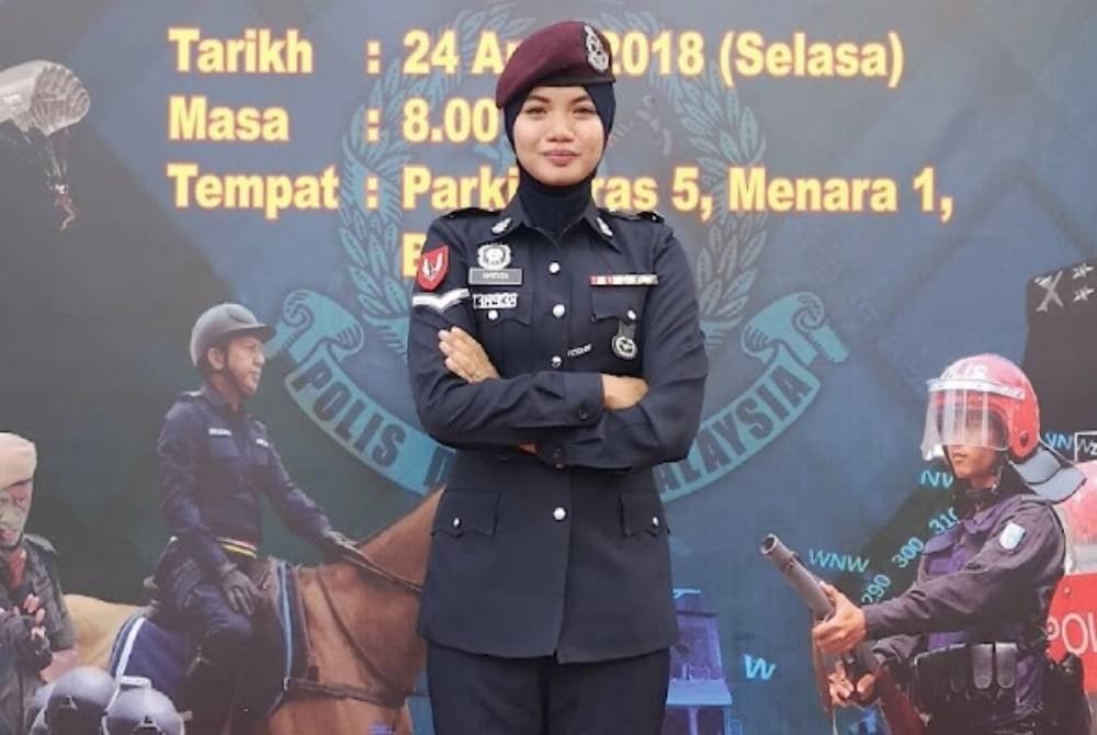 At first glance, Ameyza Yaacob, 35, looks every inch a model that catwalks down the runway in several fashion shows. - BERNAMA