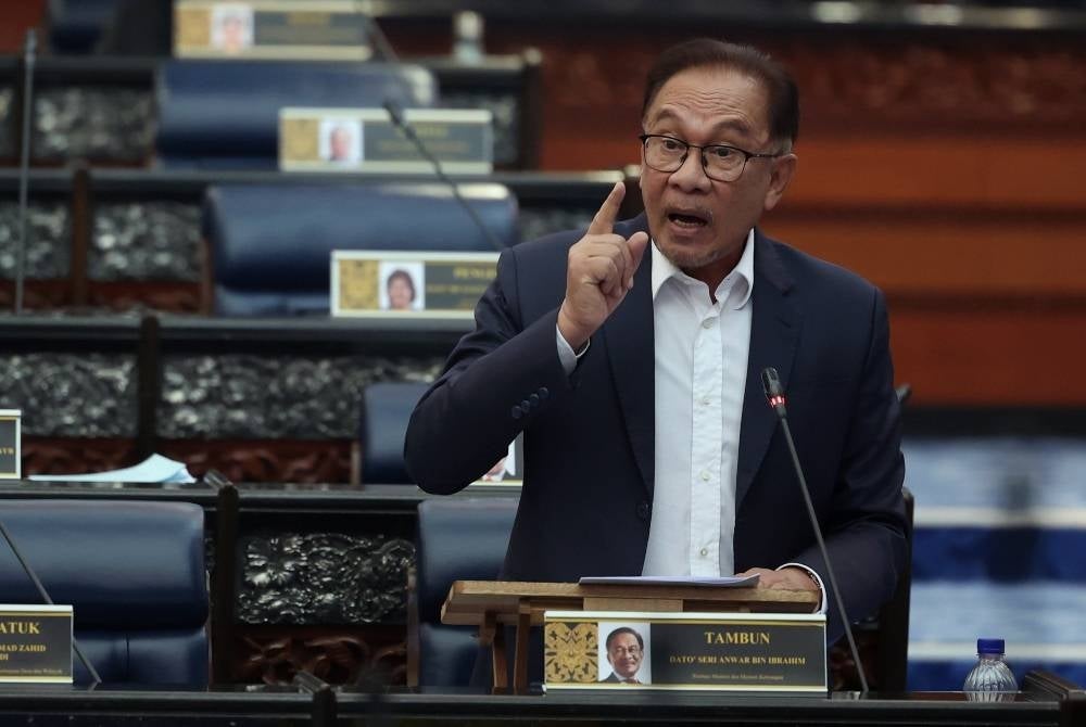 Prime Minister Datuk Seri Anwar Ibrahim - BERNAMA