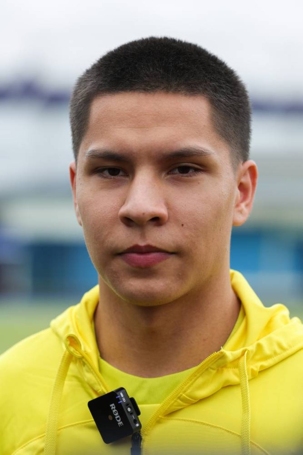 JOHOR BAHRU, 19 Mac -- Pemain Harimau Malaya Nooa Laine ketika ditemui pemberita pada sesi latihan Pasukan Harimau Malaya menjelang perlawanan persahabatan menentang Turkmenistan dan Hong Kong di Pusat Latihan Johor Darul Takzim (JDT) hari ini.
--fotoBERNAMA (2023) HAK CIPTA TERPELIHARA
