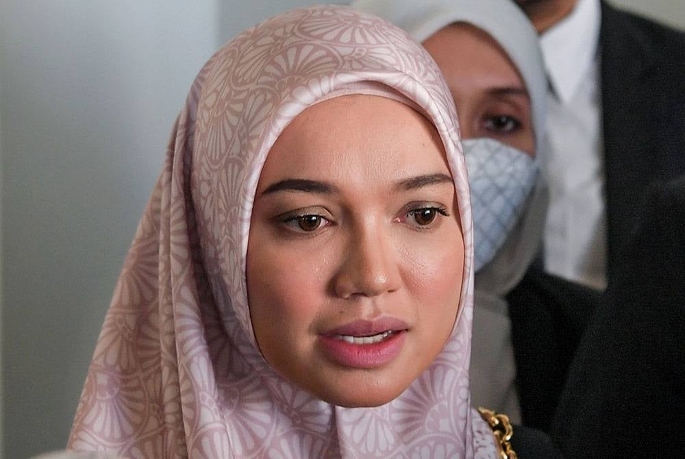 Actress Puteri Sarah Liyana. - Bernama PIC