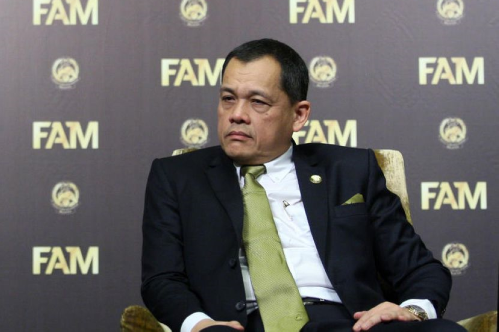 Football Association of Malaysia (FAM) president Datuk Hamidin Mohd Amin - FILEPIC 