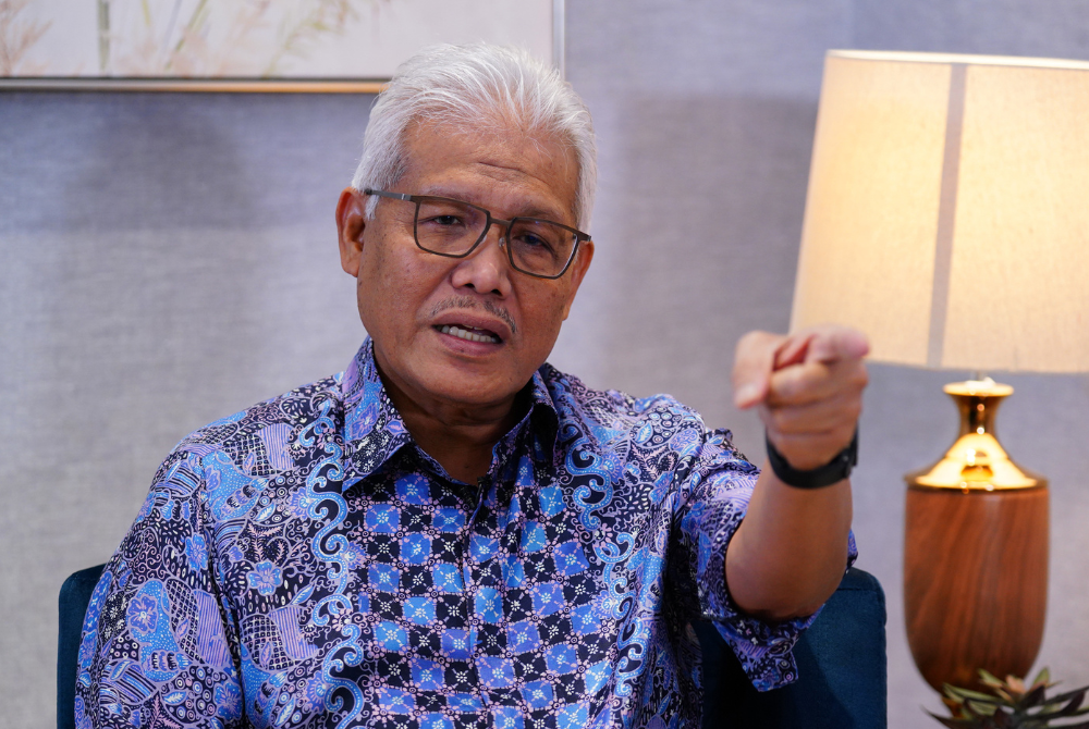 Opposition leader, Datuk Seri Hamzah Zainudin of Perikatan Nasional. Photo by Mohd Halim Abdul Rashid