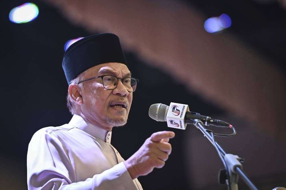 Prime Minister Datuk Seri Anwar Ibrahim - Photo: BERNAMA