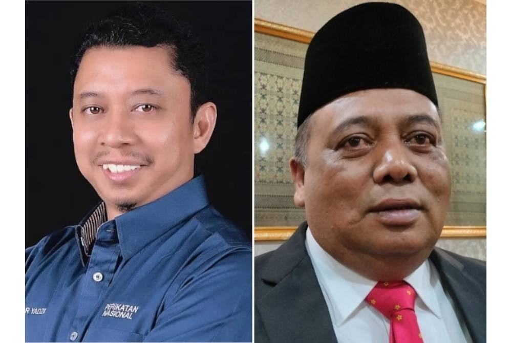 Mohd Yadzil (left) and Hameed Mytheen Kunju (right)