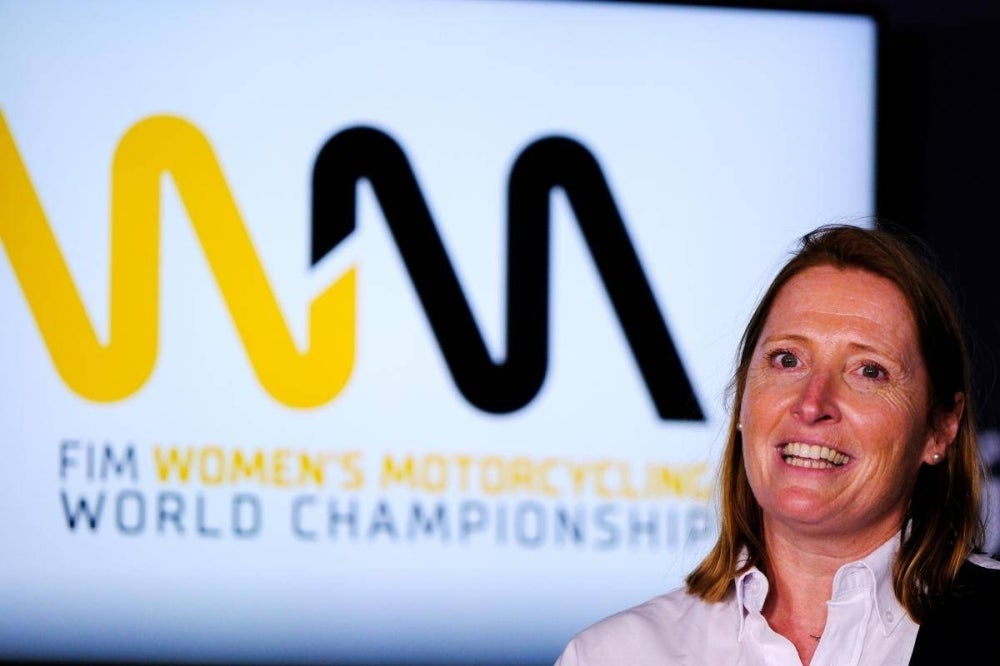 FIM chief executive officer Francoise Emery said the federation have created a commission for women in motorcycle for more than twenty years now so it is not really anything new in the FIM.
