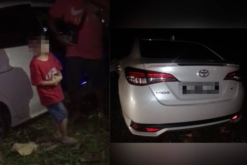 The two brothers found by the public after a car had crashed into a lamp post in Jalan Bukit Tangga, Simpang Kenyum, Langkawi at 11.15pm on Tuesday.
