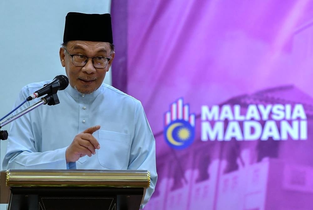 Prime Minister Datuk Seri Anwar Ibrahim - BERNAMA