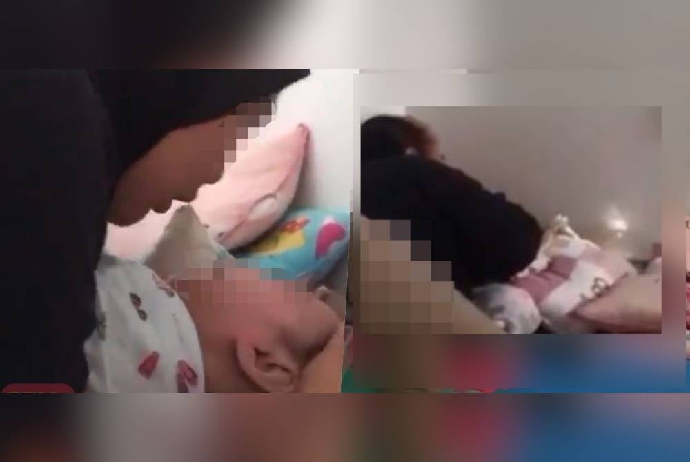 Police are tracking down a female suspect who is believed to have abused a baby which went viral across social media on Monday - FILEPIC 