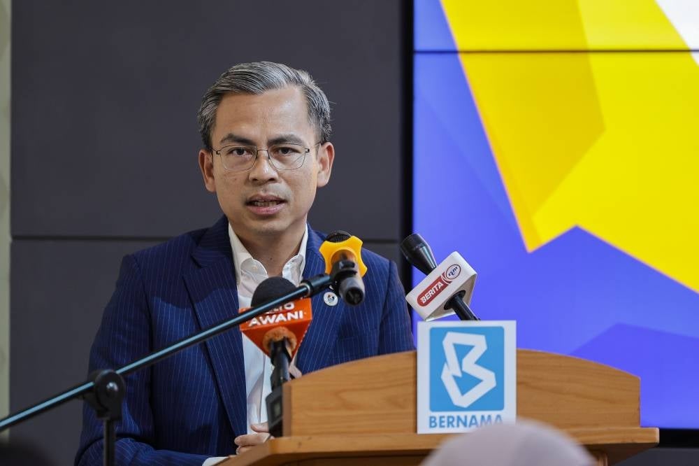 Communications and Digital Minister Fahmi Fadzil - Photo: BERNAMA