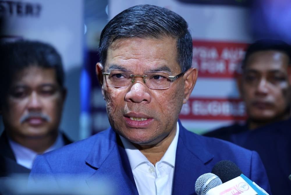 Home Minister Datuk Seri Saifuddin Nasution Ismail 