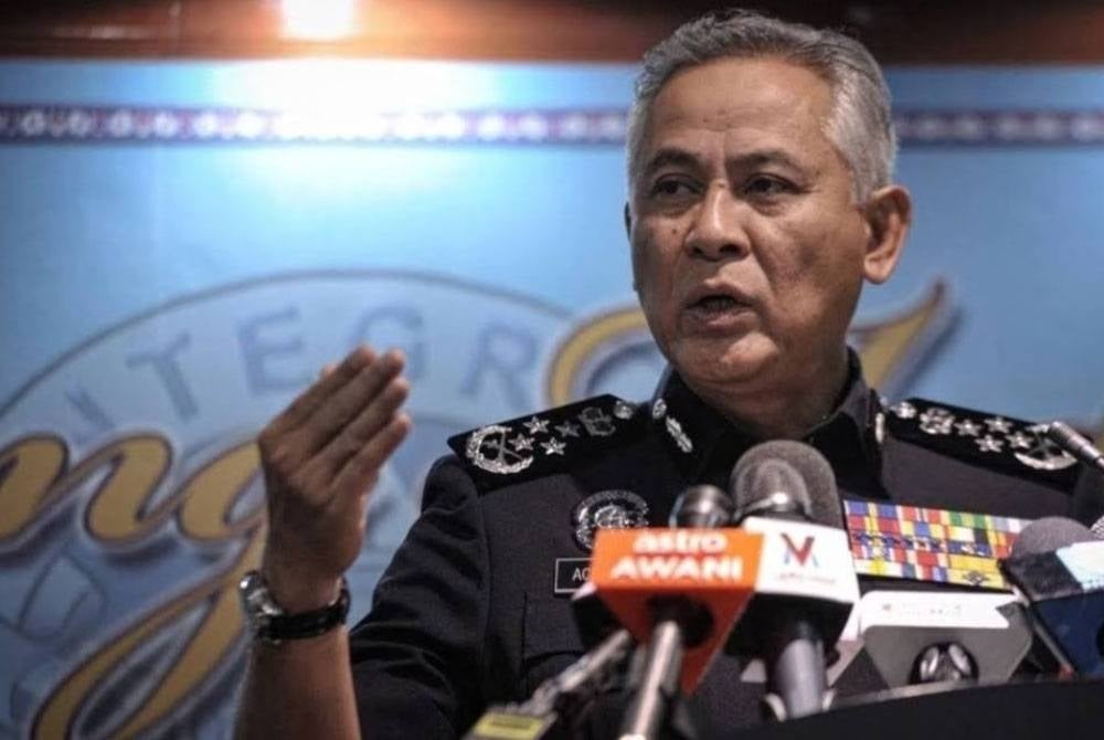 Inspector-General of Police Tan Sri Acryl Sani Abdullah Sani