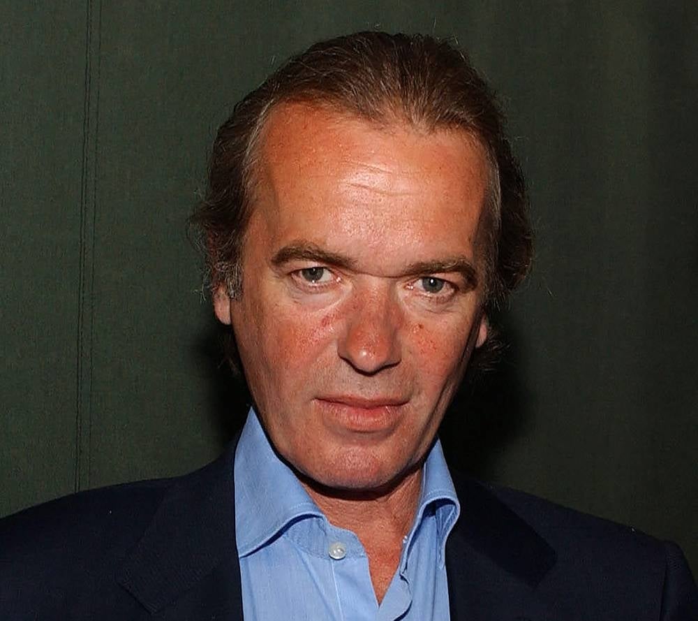 (FILES)Photo shows acclaimed British writer Martin Amis at the Miramax Book Convention Dinner Party at the House Restaurant on in Los Angeles, California. Amis has died aged 73 at his home in Lake Worth, Florida, the New York Times and British media reported on May 20, 2023. Amis' wife Isabel Fonseca told media that the author of searing and insightful works such as "Money: A Suicide Note," "London Fields" and "Time's Arrow" passed away on May 19 after a bout with esophageal cancer. (Photo by Amanda Edwards / GETTY IMAGES NORTH AMERICA / AFP)