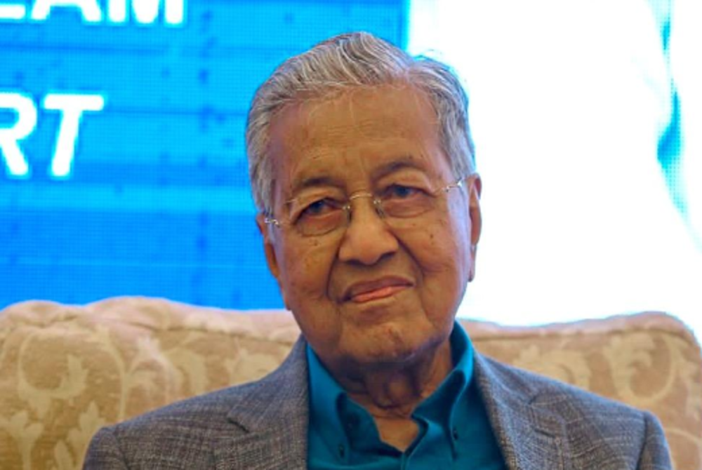 Former Malaysian Prime Minister Mahathir Mohamad - BERNAMA