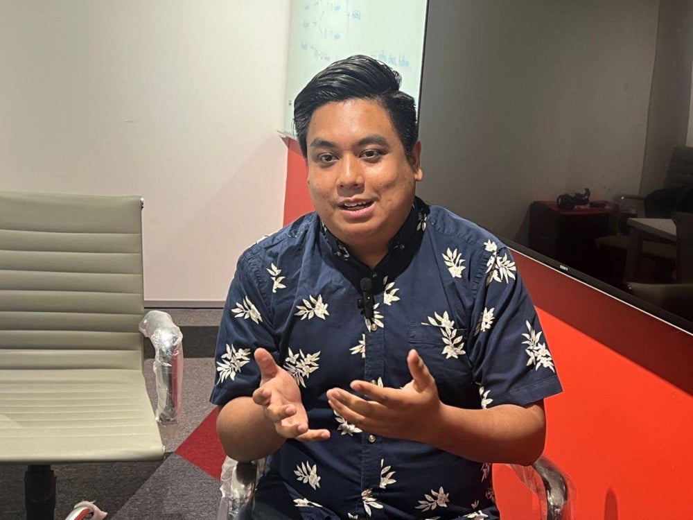 Muda Wilayah Persekutan Head of Communication Shah Fariq Aizal. Picture by Nurul Atikah Sarji