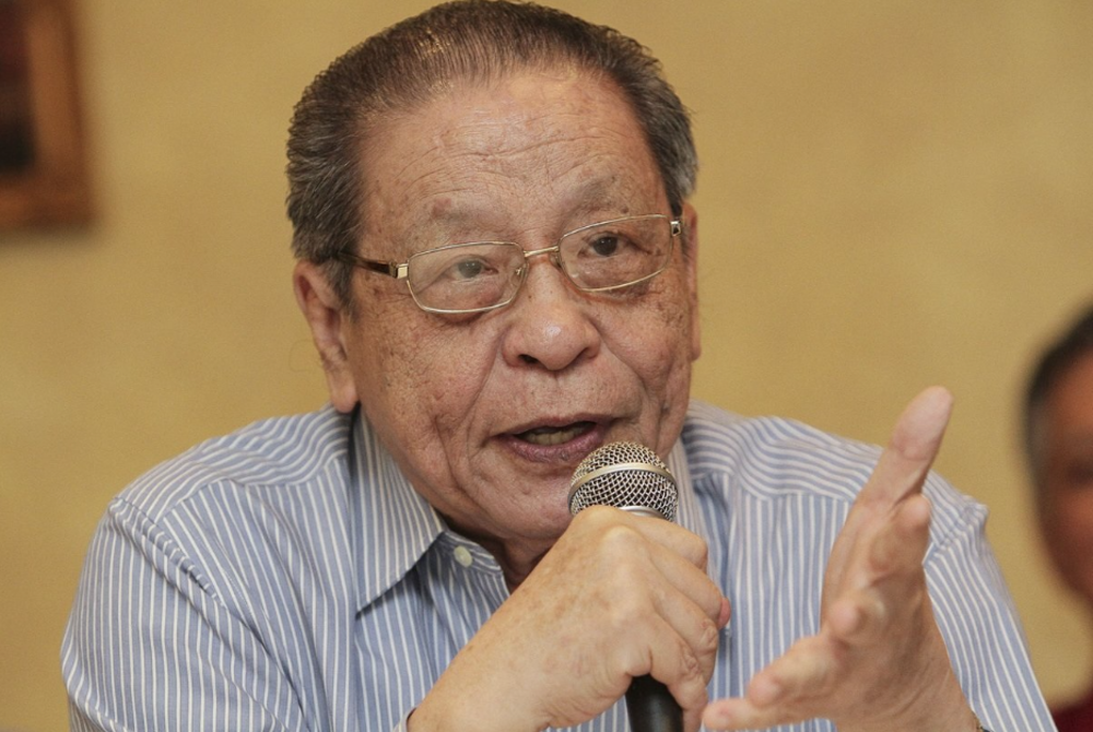 Former DAP chairman Lim Kit Siang - FILE PIX