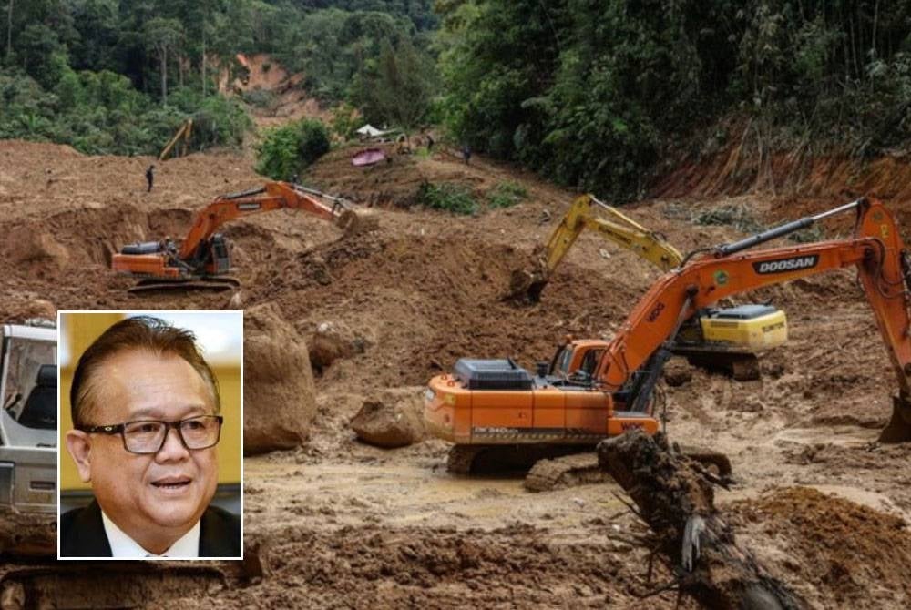 A total of 31 victims died while 61 survived in a landslide at the Father's Organic Farm campsite in Batang Kali on Dec 16, 2022. Thumbnail: Alexander Nanta Linggi. - FILE PIX