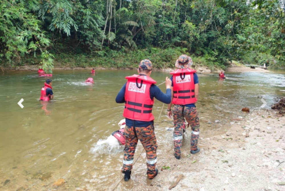 Perak Fire and Rescue Department (JBPM) Operations Division assistant director Sabarodzi Nor Ahmad said the SAR mission involving 24 firefighters and two detection dogs will continue tomorrow morning. - JBPM Perak