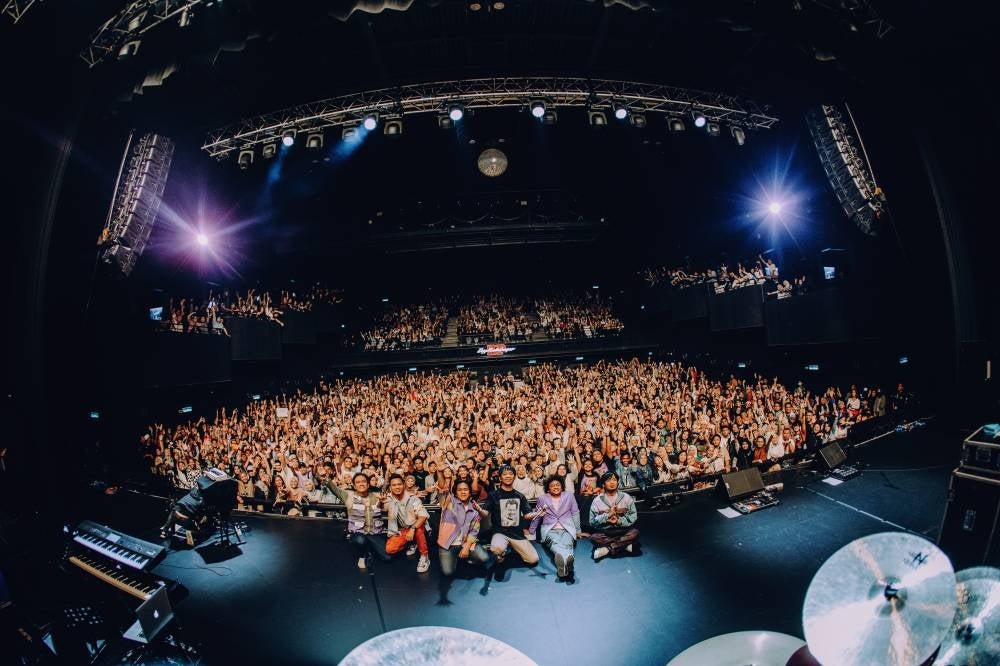 The concert was held on June 2 and 3, organised by The Neptunes Presents, with two thousand fans on the second night. Photo by @brstmode