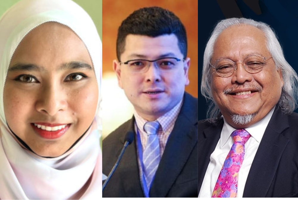 (From Left-Right) Professor Dr Syaza Shukri, Oh Ei Sun, Professor Datuk Dr Shamsul Amri Baharuddin