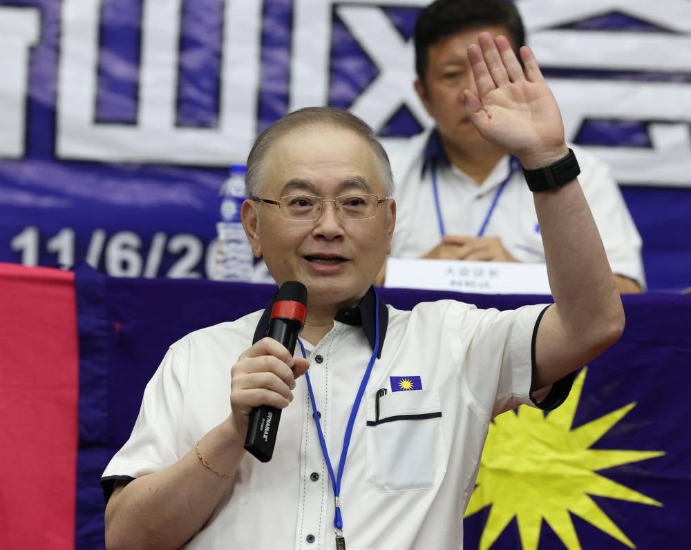 MCA president Datuk Seri Dr Wee Ka Siong - Photo: BERNAMA