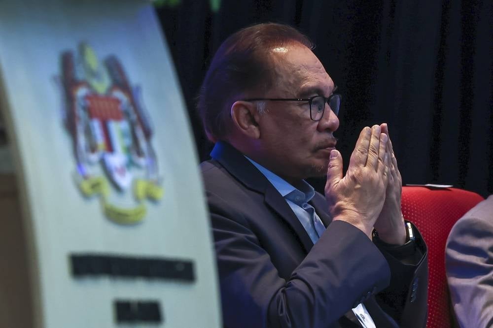 Datuk Seri Anwar Ibrahim - Photo by Bernama