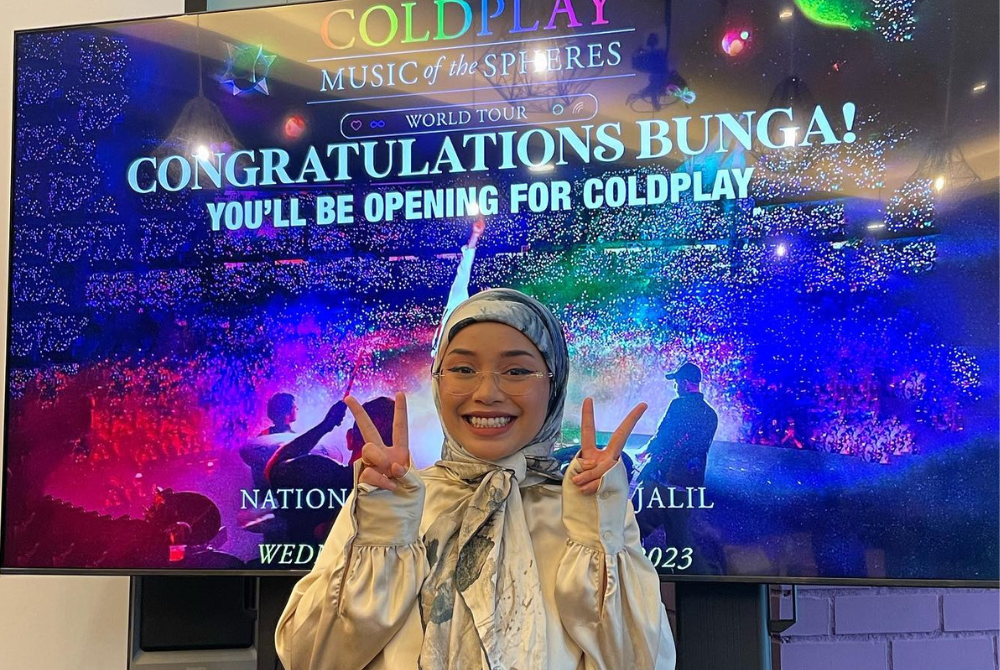 Bunga will be the opening act for Coldplay - Pix from Instagram