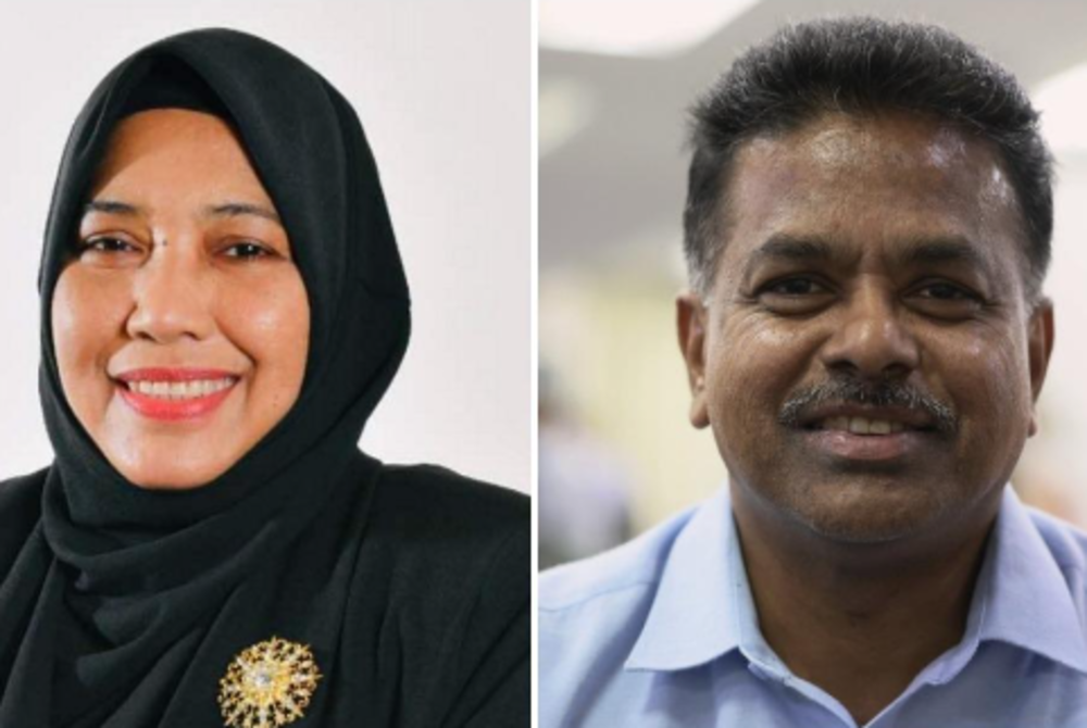 Nur-ul Afida Kamaludin (left) and Arul Rajoo Durar Raj appointed as Bernama deputy editors-in-chief. - BERNAMA