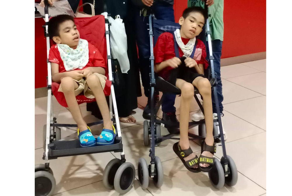 Muhammad Ammar Amsyar Rizuwan and Muhammad Aqeef Hizri Rizuwan