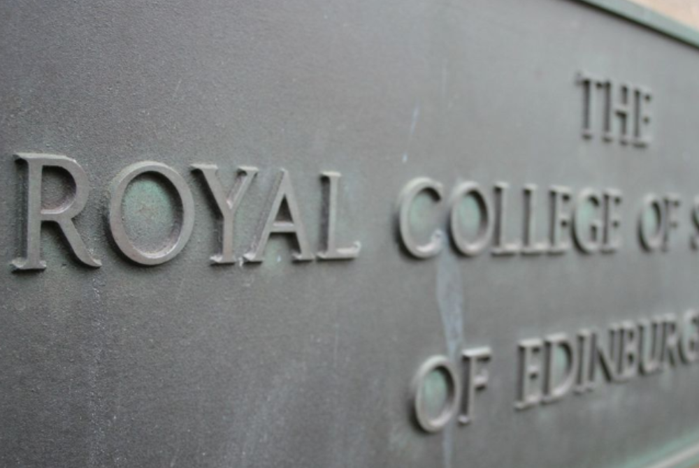 The Royal College of Surgeons of Edinburgh (RCSEd). - Photo by @RCSEd's Instagram. 