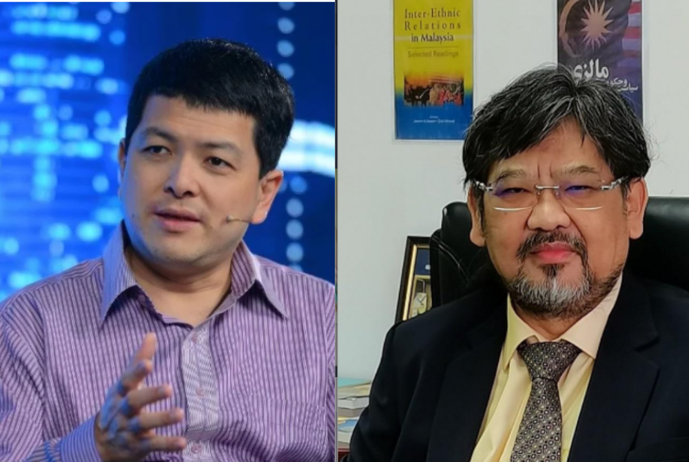 Political analyst Dr Oh Ei Sun (left) and Universiti Putra Malaysia political analyst Datuk Professor Dr Jayum Anak Jawan (right) - FILE PIX 