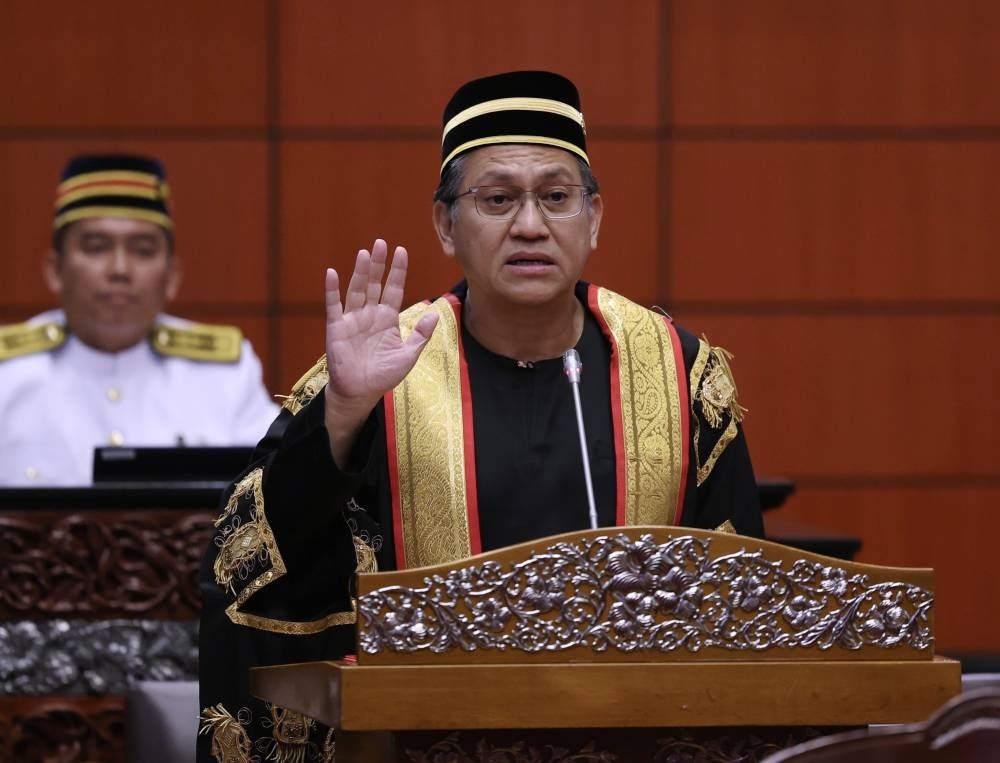 Newly elected Dewan Negara Deputy President Datuk Nur Jazlan Mohamed said he was honored and grateful for the trust given by the government - FILE PIX 