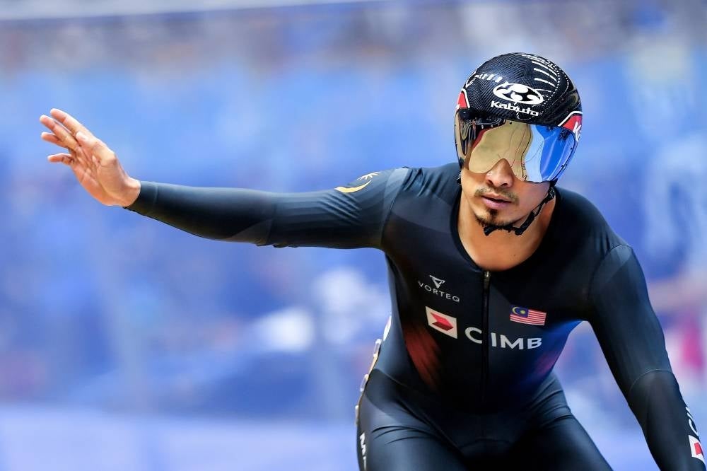 National cycling champion Datuk Mohd Azizulhasni Awang - FILE PIX 