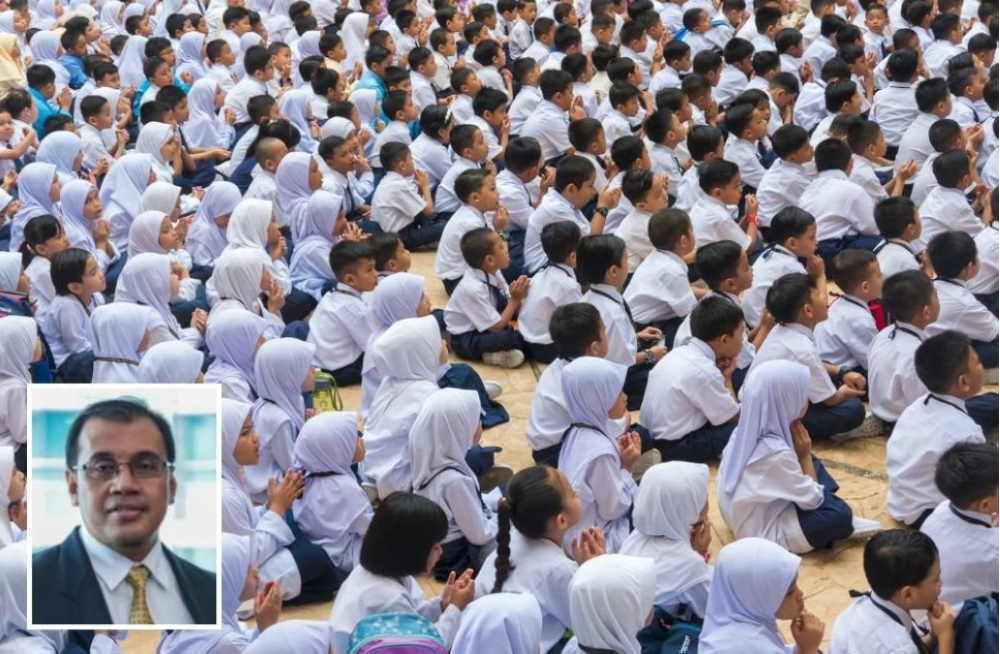 Zainal Adnan (inset) urged Ministry of Education to play a role in ensuring that children are given early exposure to corruption. - Photo by 123RF