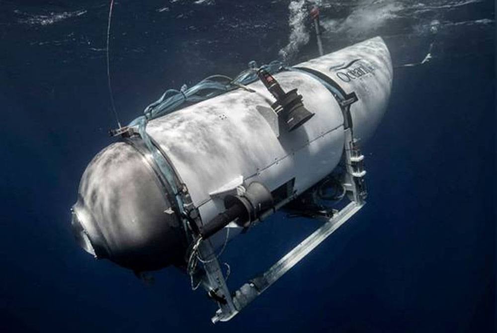 Titan Submersible. - Photo by Reuters