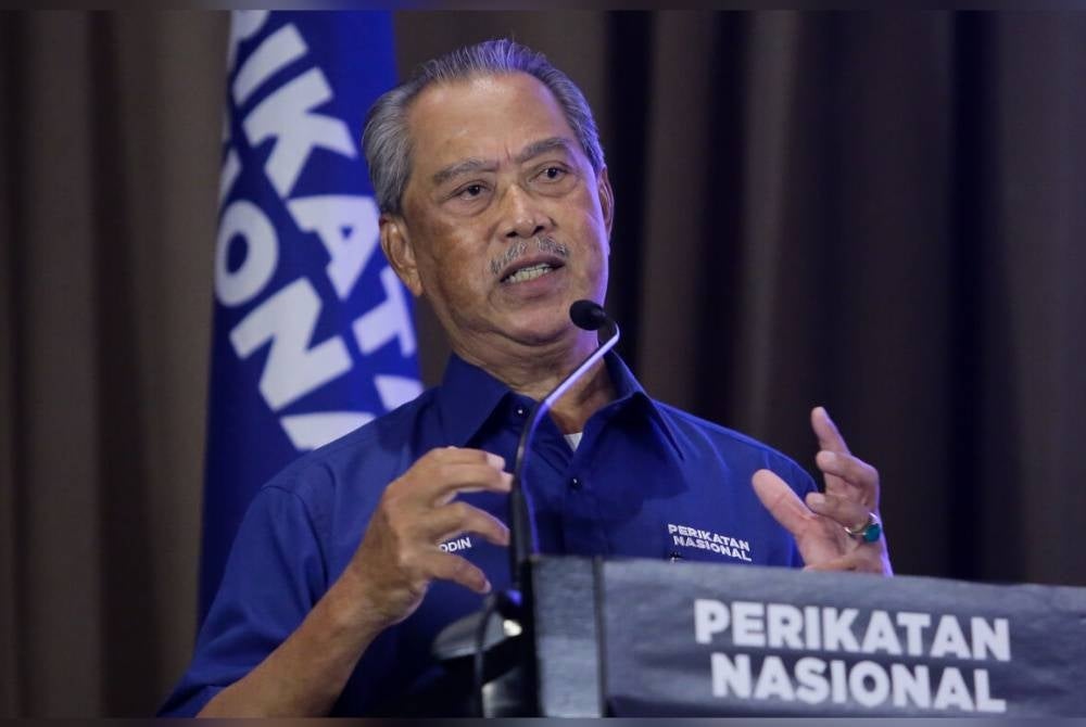Tan Sri Muhyiddin Yassin - FILE PIX 