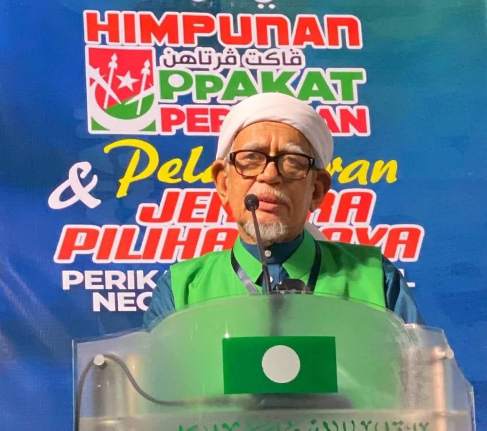 Pas president Tan Sri Abdul Hadi Awang. - FILE PIX
