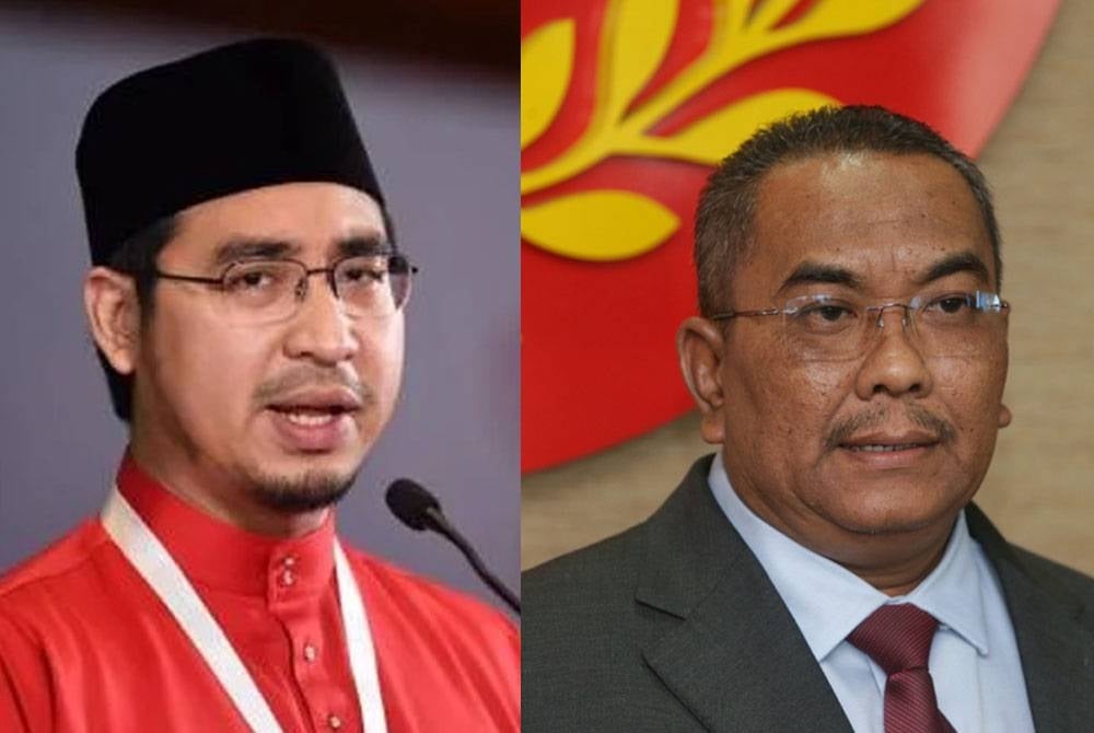 From left: Wan Ahmad Fayhsal and Muhammad Sanusi.