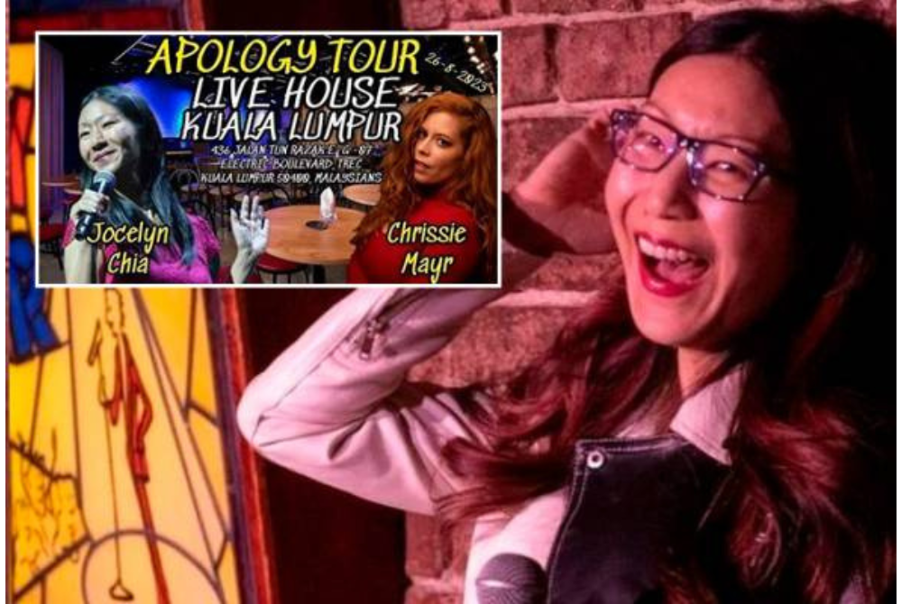 A poster went viral on social media claiming that the Apology Tour performance at Live House Kuala Lumpur will take place on August 26. - Photos/social media