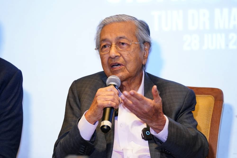 Tun Dr Mahathir Mohamad - Photo by SINAR/MOHD HALIM ABDUL WAHID