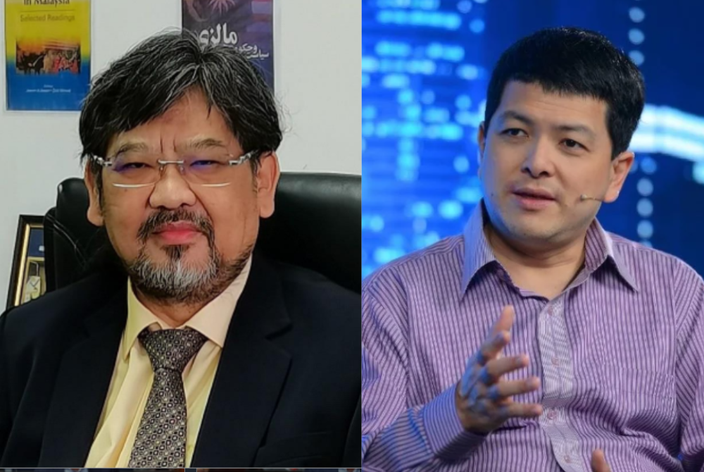 Universiti Putra Malaysia political analyst Datuk Prof Dr Jayum Anak Jawan (left) and Political Analyst Dr Oh Ei Sun (right) - FILE PIX 